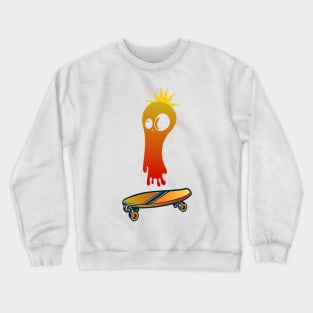 spooky skater Crewneck Sweatshirt